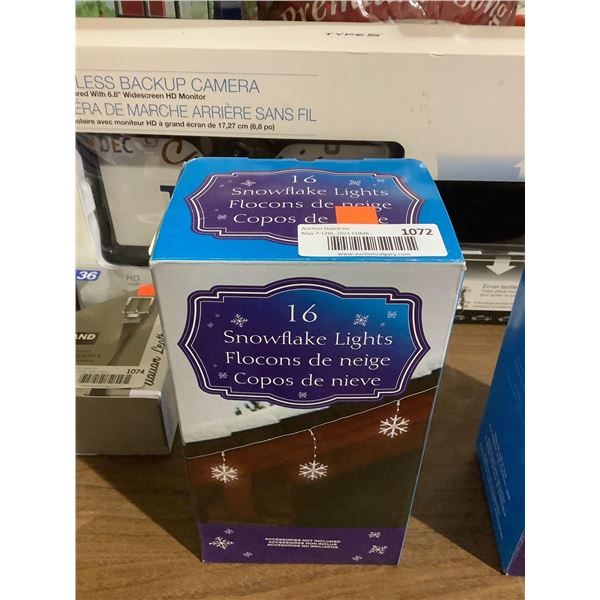 LED Snowflake Lights