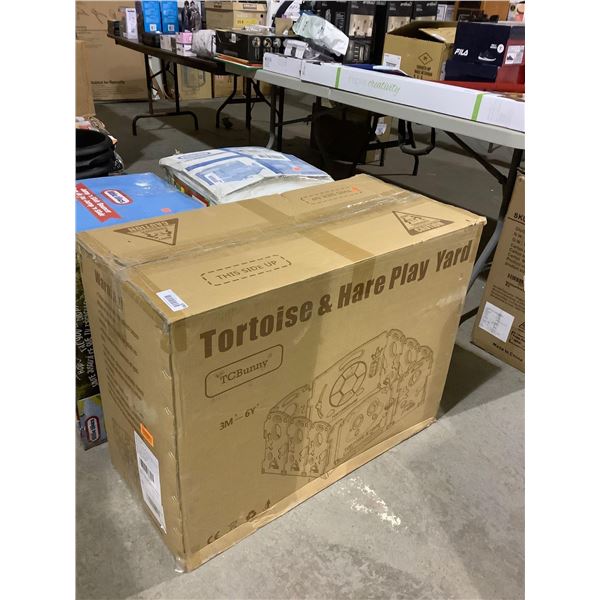 TCBunny Tortoise and Hare Play Yard - Model: BPY-0002