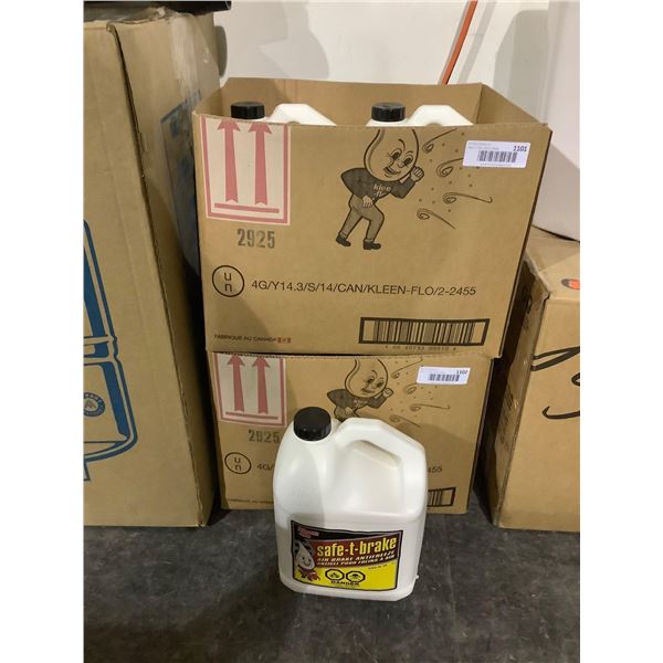 Case of Kleen-Flo Safe-T-Brake Air Brake Antifreeze (4 x 4L)
