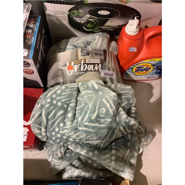 Life Comfort Urban Plush Throw (60in x 70in)