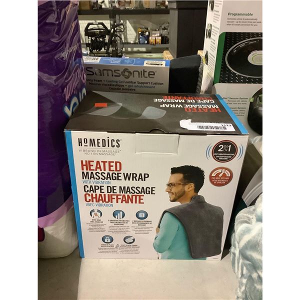 Homedics Heated Massage Wrap with Vibration