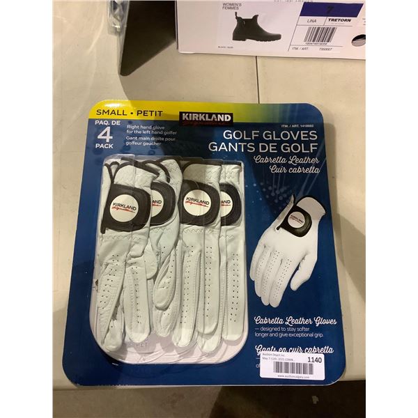 Kirkland Small Right Hand Golf Glove Pack