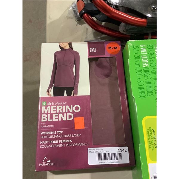 Paradox Merino Blend Womens Top Size Medium