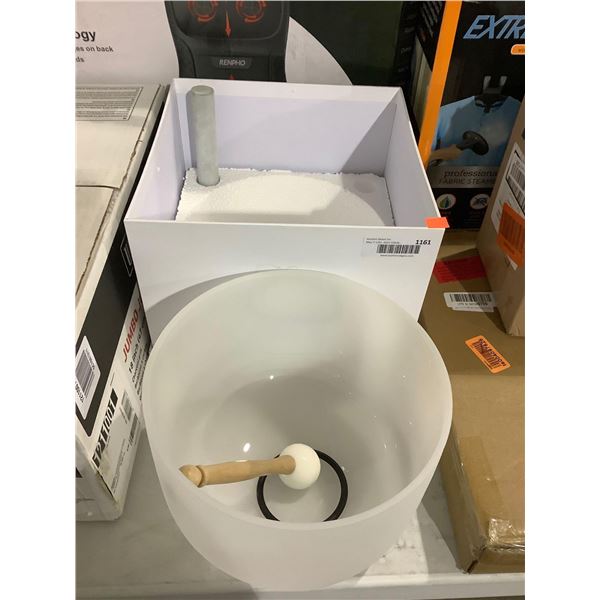 Annobrush 10in Crystal Singing Bowl