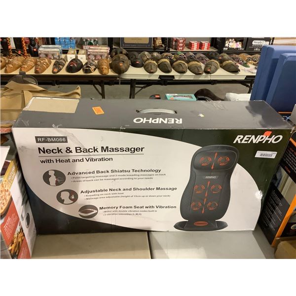 Renpho Neck and Back Massager - Model: RF-BM066