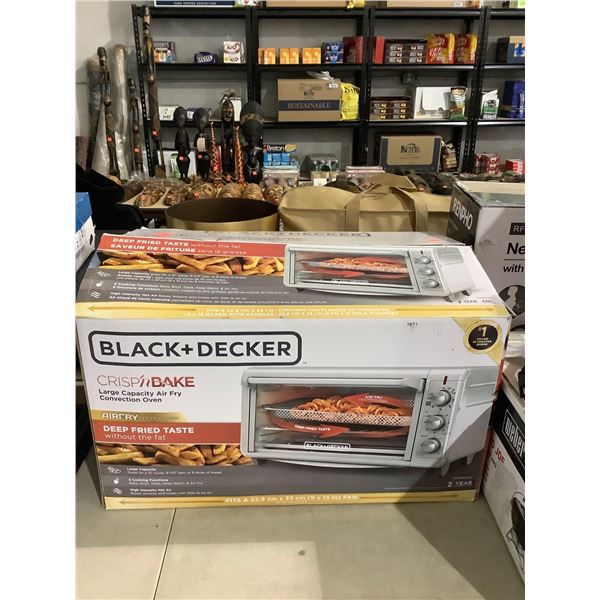 Black and Decker Large Capacity Air Fry Convection Oven