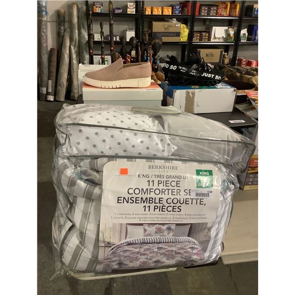 Berkshire King Size 11-Piece Comforter Set