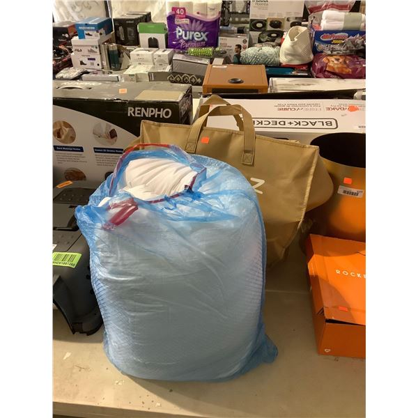 Comfortable and Warm Natural Goose Down Blanket (106in x 90in)