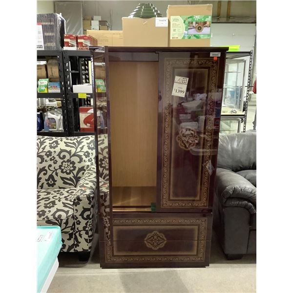 Wooden Wardrobe (36in W x 18in L x 67in H)