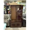 Image 1 : Wooden Wardrobe (36in W x 18in L x 67in H)