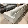 Image 2 : Grey Faux Leather Loveseat