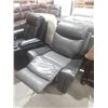 Image 2 : Faux Leather Power Recliner (Missing parts)