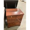 Image 1 : Wooden Nightstand (21in W x 16in L x 25in H)