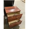 Image 2 : Wooden Nightstand (21in W x 16in L x 25in H)