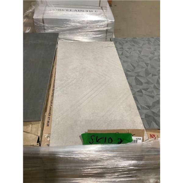 Daltile Canon Grey Porcelain Floor Tiles (12in x 24in x 3/8in) - 8 Tiles /15.12 sf /box Lot of 3