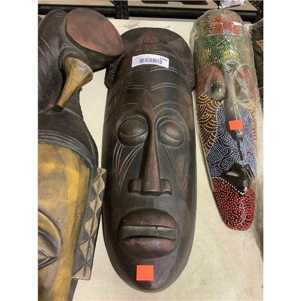 Decorative Wooden Mask 20in