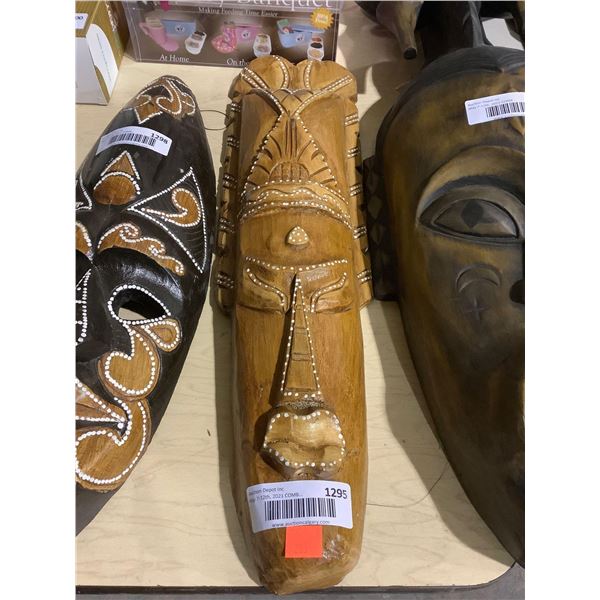 Decorative Wooden Mask 20in
