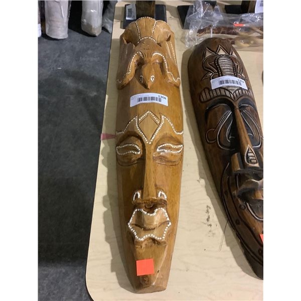 Decorative Wooden Mask 20in