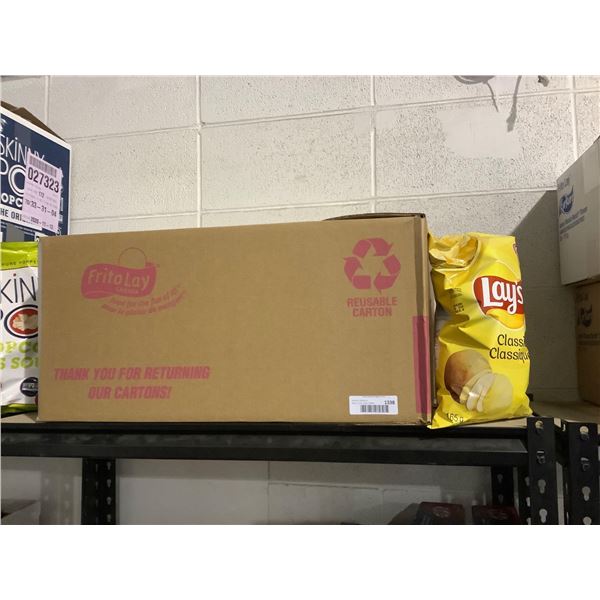 Case of Lays Original Chips (18 x 165g)