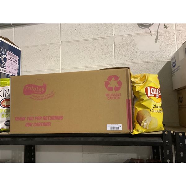 Case of Lays Original Chips (18 x 165g)