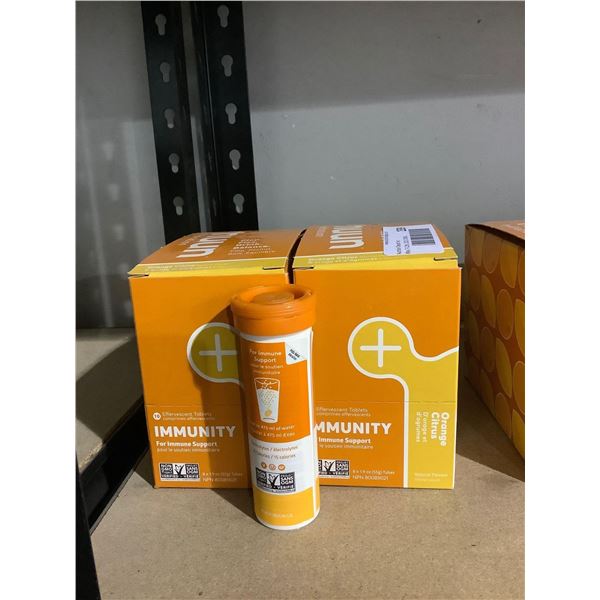 Nuun Hydration for Immunity Support- Orange Citrus Flavor Tabs (8 x 55g) Lot of 2