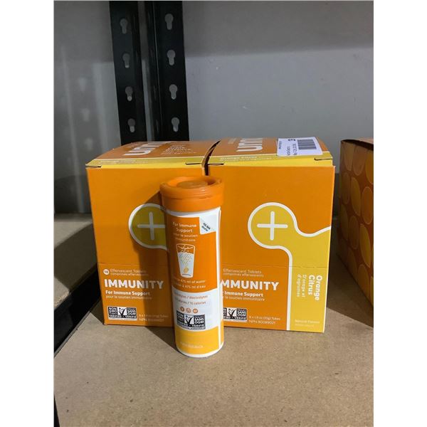 Nuun Hydration for Immunity Support- Orange Citrus Flavor Tabs (8 x 55g) Lot of 2