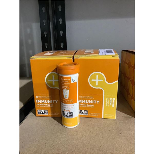 Nuun Hydration for Immunity Support- Orange Citrus Flavor Tabs (8 x 55g) Lot of 2