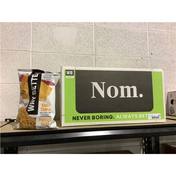 Case of Way Better Nacho Cheese Tortilla Chips (12 x 156g)