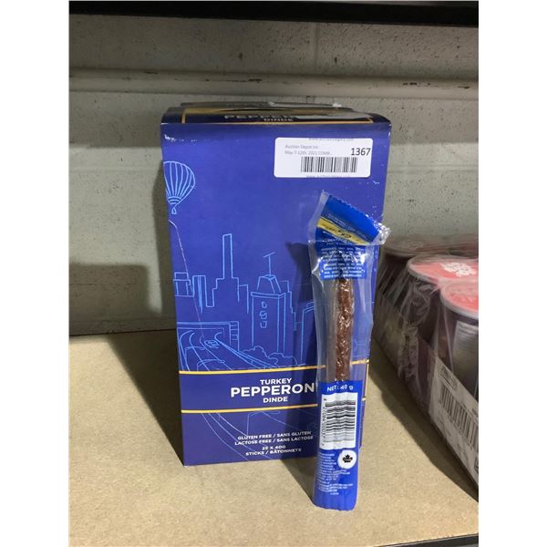 59th Street Turkey Pepperoni Sticks (25 x 40g)