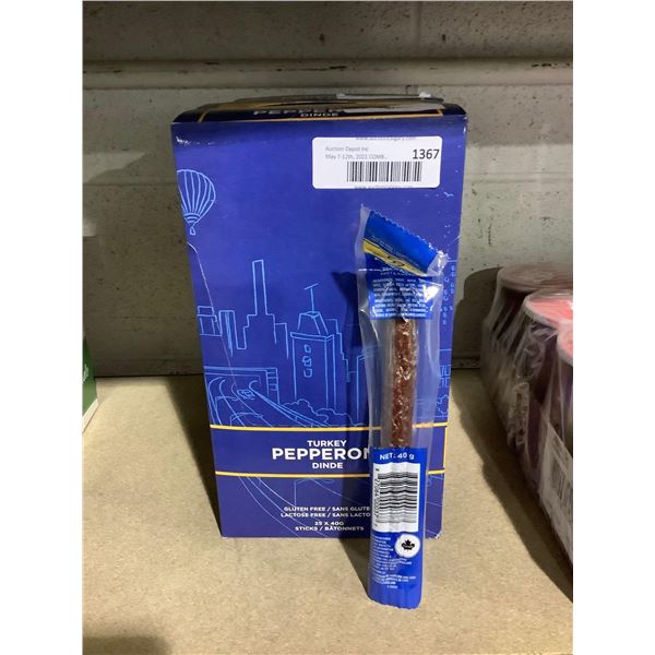 59th Street Turkey Pepperoni Sticks (25 x 40g)