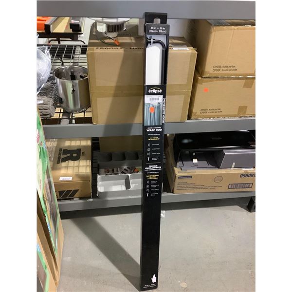 Eclipse Room Darkening Wrap Rod (48in to 86in)