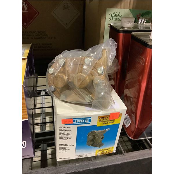 Burcam Brass Gear Pump - Model: 700721-3/4