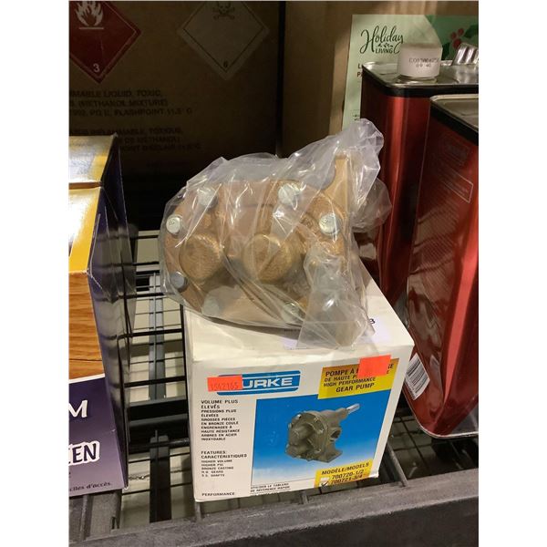 Burcam Brass Gear Pump - Model: 700721-3/4