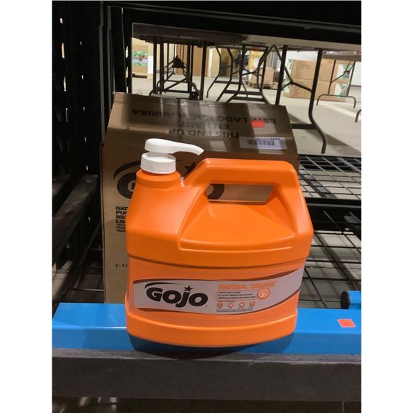 Case of Gojo Natural Orange Pumice Hand Cleaner (2 x 3.78L)
