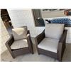 Image 1 : 2 patio chairs