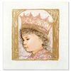 Image 1 : "Celia" Limited Edition Lithograph by Edna Hibel (1917-2014), Numbered and Hand