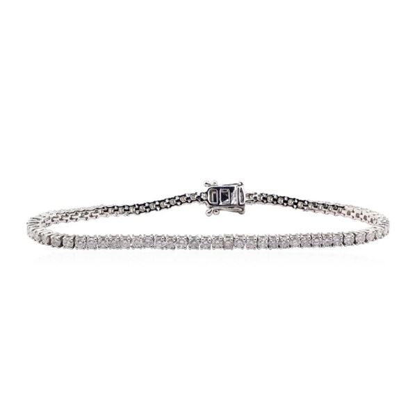 4.76 ctw Diamond Bracelet - 14KT White Gold