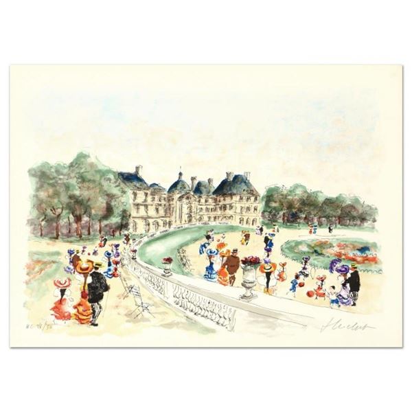 Urbain Huchet,  Bridge II  Limited Edition Lithograph, Numbered and Hand Signed.