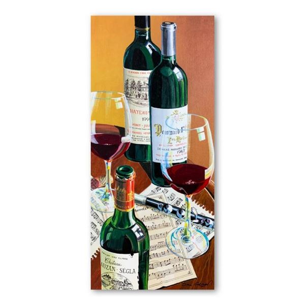 Dima Gorban, "Merry Music" Hand Signed Limited Edition Serigraph on Paper with L