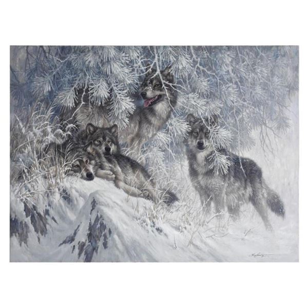 Larry Fanning, "Crystal Morning" Limited Edition on Canvas, AP Numbered and Hand