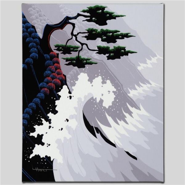  Tsunami  Limited Edition Giclee on Canvas by Larissa Holt, Numbered and Signed.