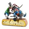 Image 2 : Mihail Chemiakin "Rats-Drunk With The Assistant" Hand Painted Figurine