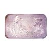 Image 1 : 1979 L.A. County Fair Limited Edition 1oz .999 Fine Silver Art Bar