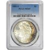 Image 1 : 1881-S $1 Morgan Silver Dollar Coin PCGS MS65 Nice Toning