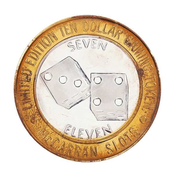 .999 Silver McCarran International Airport Las Vegas, NV $10 Limited Gaming Token