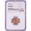 Image 1 : 1962 Proof Lincoln Memorial Cent Coin NGC PF68RD