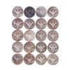 Image 2 : Roll of (20) Mixed Date Barber Half Dollar Coins