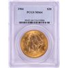 Image 1 : 1904 $20 Liberty Head Double Eagle Gold Coin PCGS MS64