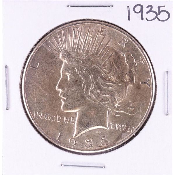 1935 $1 Peace Silver Dollar Coin
