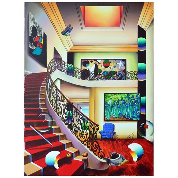 Ferjo "Pending Info" Original Oil on Canvas